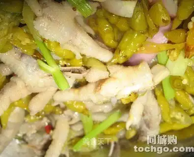 pickled chicken feet
