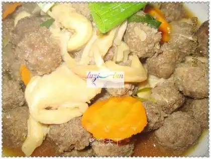 pork meatballs