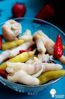 pickled chicken feet