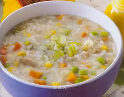 Beef mixed porridge