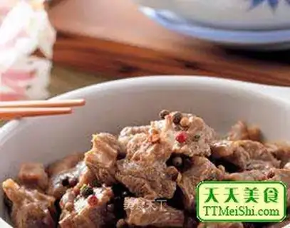 Braised beef brisket
