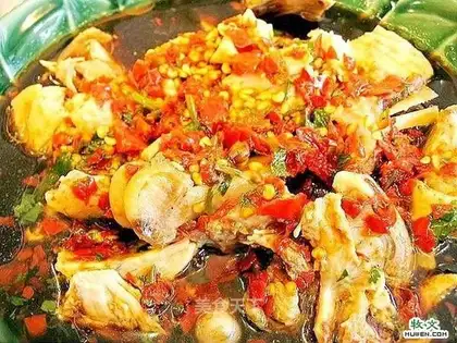 saliva chicken