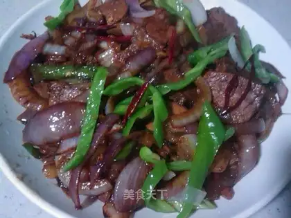 Beef with onion