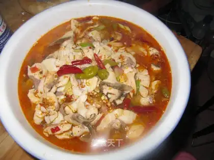 Spicy boiled fish