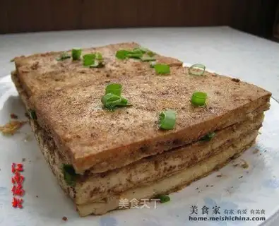 Pan-fried cumin tofu