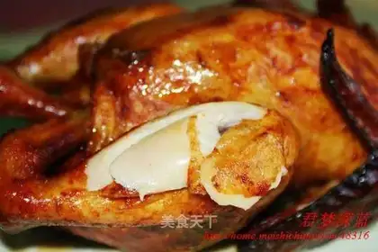 roasted whole chicken