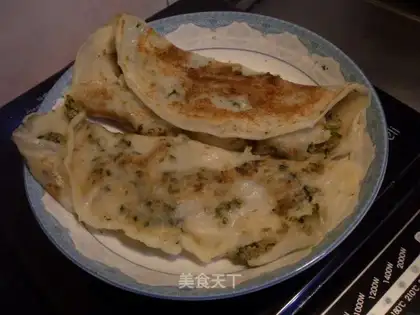 Cool mint pancake