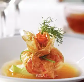 Rotten skin dragon shrimp dumplings