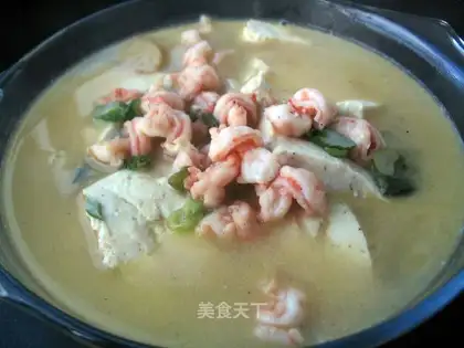 Shrimp tofu