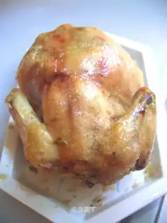 Iron pan version salt-roasted chicken