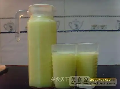 Nutritional corn juice