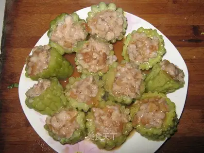 Stuffed bitter gourd