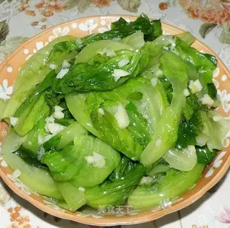 Garlic lettuce