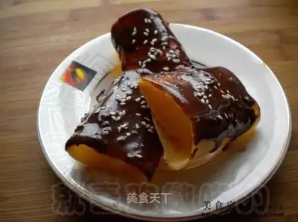 Orange chocolate pancakes