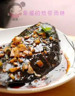 Braised vegetarian carp