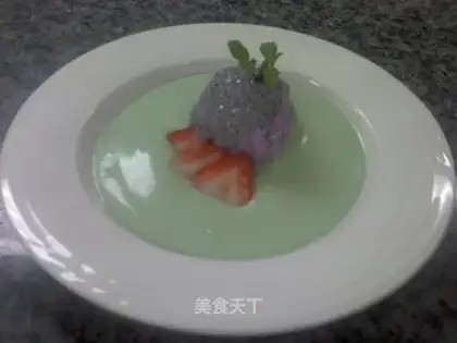 Ice cream, avocado