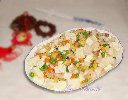 Eight treasure tofu