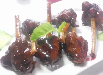 Sweet and sour chestnut meat
