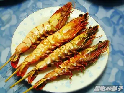 Dry fried shrimp