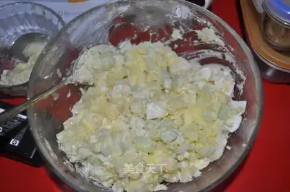 Salad mashed potatoes