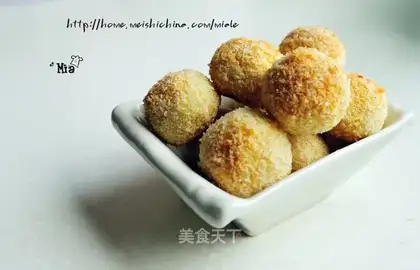 Milk coconut balls