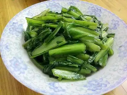 stir-fried bitter wheat vegetables