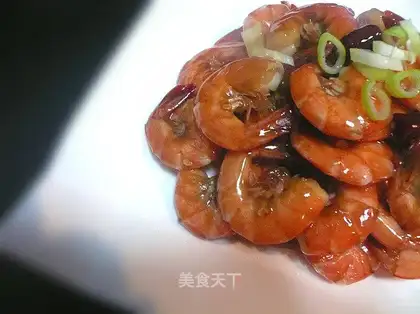 braised prawns