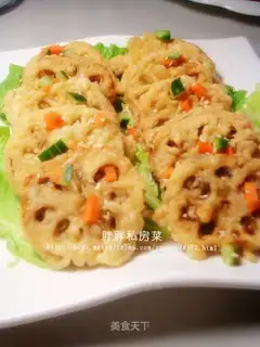 Winter mushroom and lotus root clip