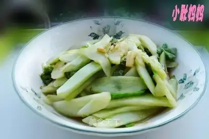 stir-fried cucumber