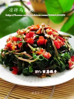 Cold horse-tooth salad