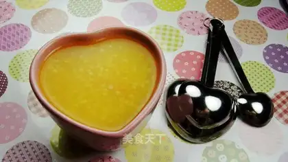 Pumpkin millet porridge
