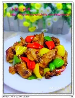 stir-fried three yellow chicken