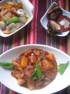 braised potatoes