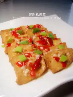 Fish-flavored tofu