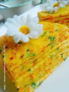 carrot egg cake