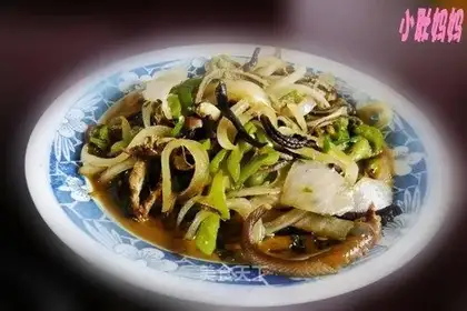 stir-fried shredded eel