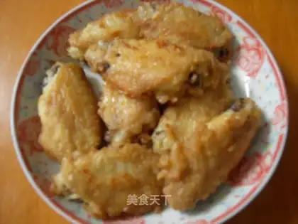 Crispy chicken wings