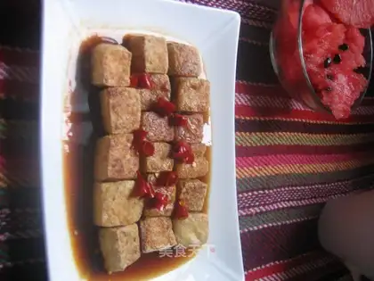 fried stinky tofu