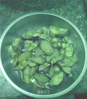 Garlic fermented bean curd eggplant