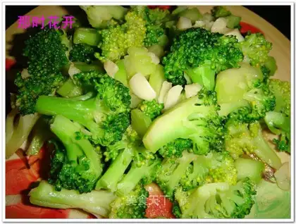 Garlic broccoli