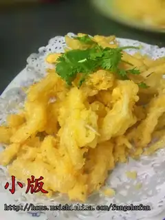 Crispy silver fish