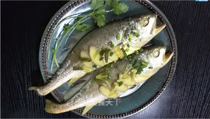 Fresh yellow fish