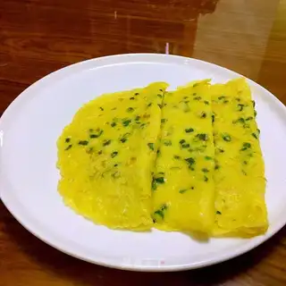 Onion omelet