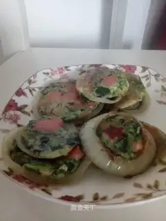 Egg spinach