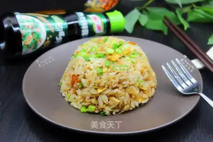 Shrimp rice and rice