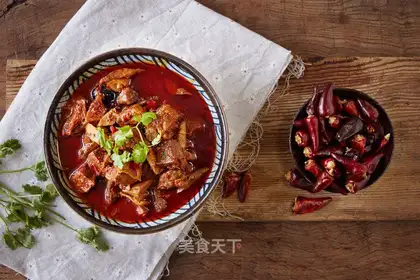Red beef
