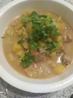 Potato chicken leg