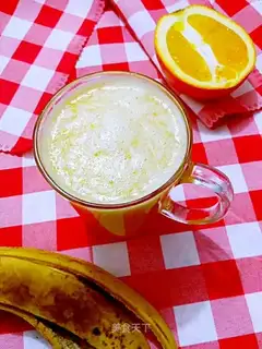 Banana orange juice