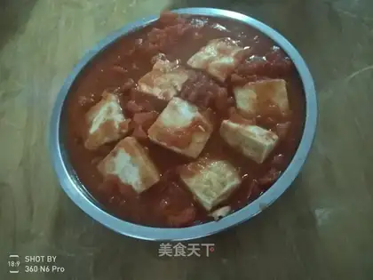 Tomato tofu