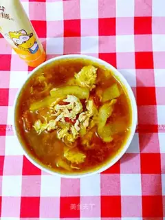 Pork egg soup